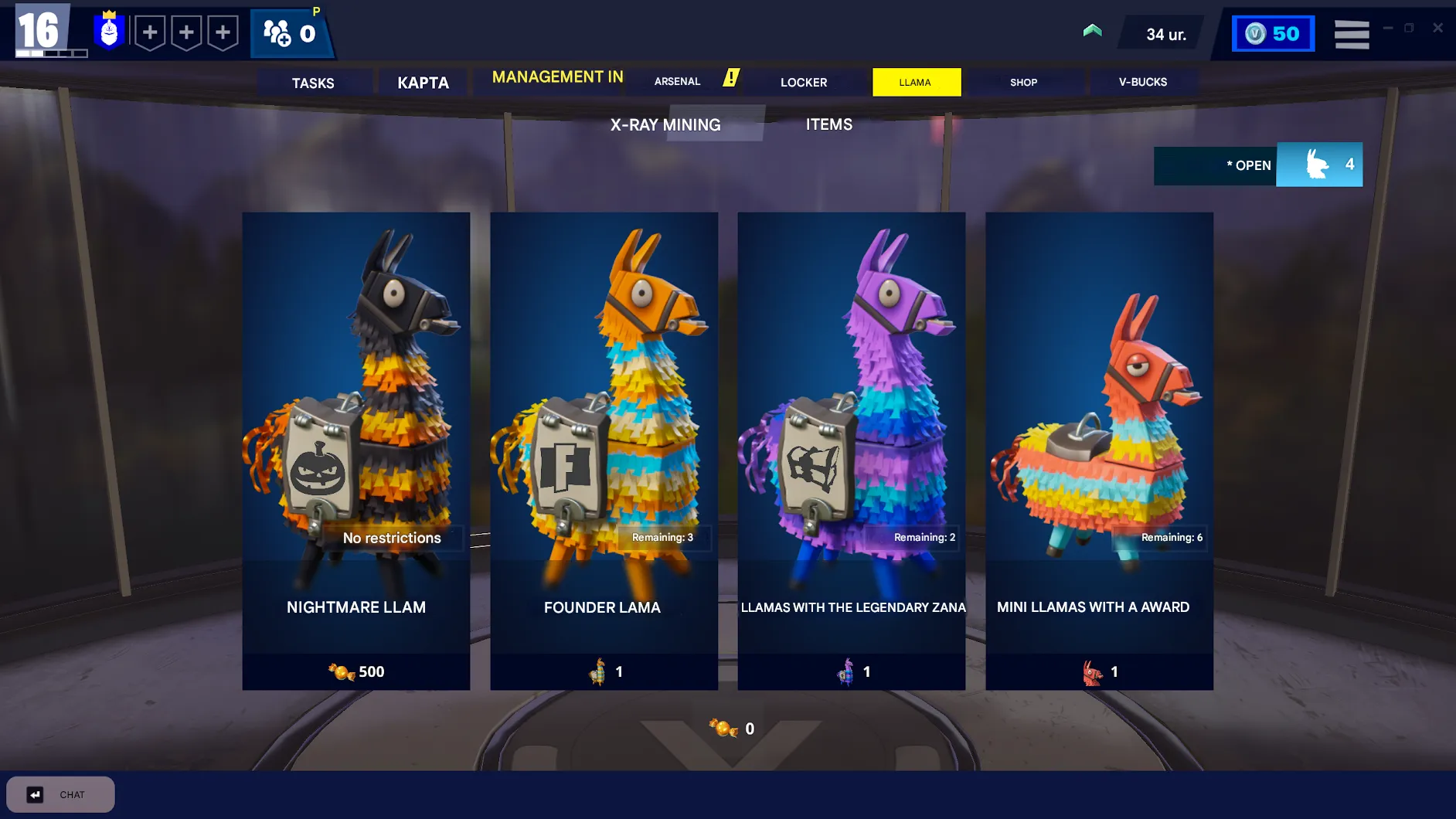 F1022 36 Skins, Agent Pumpkin, Skeleton, Blaze Jack, Rescue, Luna, Reaper Pickaxe